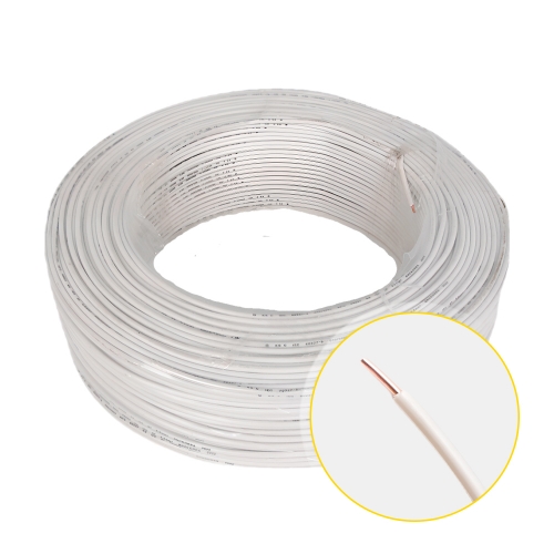 [10726]접지선(HIV) 4SQ-1C (백색) 100M