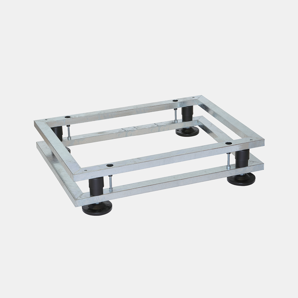 [4003](*신제품*)삼성실외기다이 2팬전용：방진타입*용융도금★발판포함★