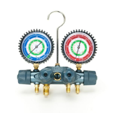 [테스모전용관]테스모 매니폴드 게이지 R410용 4밸브 편한눈금,TM4G