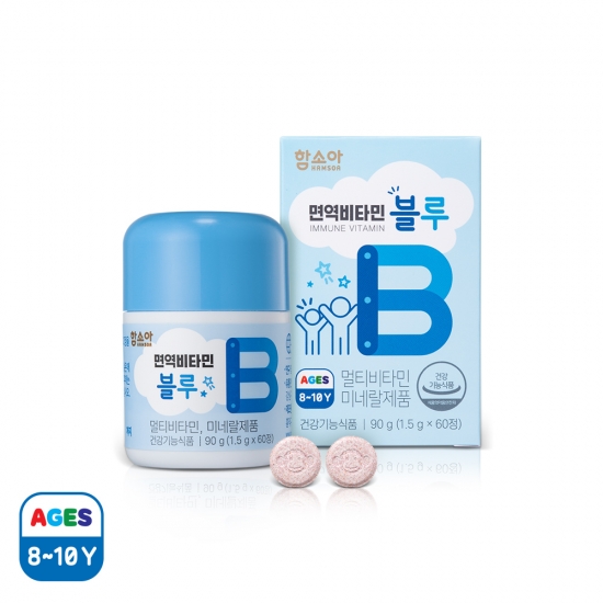 [🌼봄 건강 춘분춘분]면역비타민 블루<BR>1,500 mg x 60정