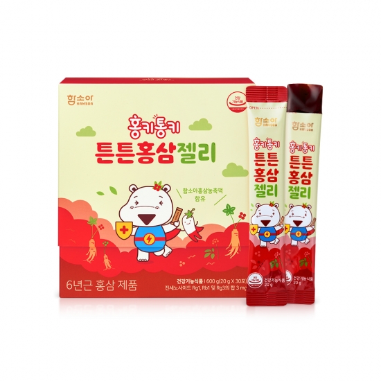 홍키통키 튼튼홍삼젤리 20g x 30포