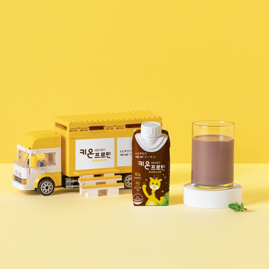 함소아 키온 KEYON 프로틴초코바나나맛 200 ml x 18팩[합배송 불가, 단독배송 품목]