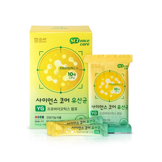 함소아 사이언스 코어 유산균 YG(2g x 10포) x 3EA (총 30포)