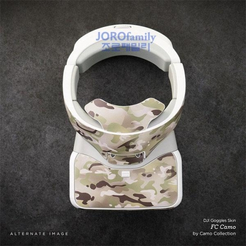 DJI 고글 스킨 전투색02 고글스티커 Goggle Skin (FC Camo)