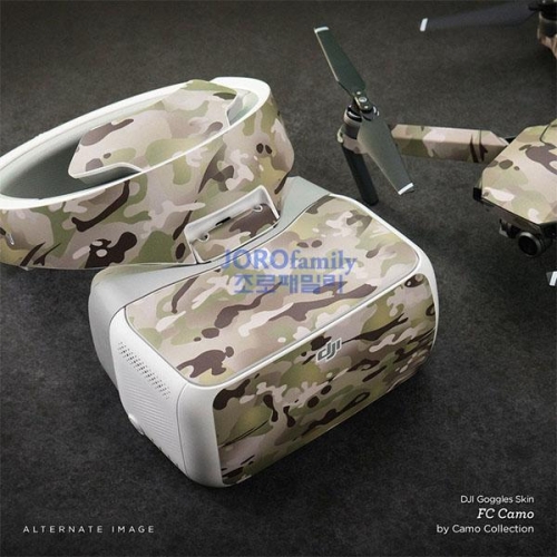 DJI 고글 스킨 전투색02 고글스티커 Goggle Skin (FC Camo)