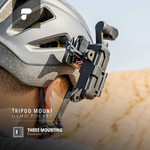 [폴라프로]오즈모포켓 액션캠 마운트 헬멧마운트 자전거마운트 Osmo Pocket Action Cam Mount