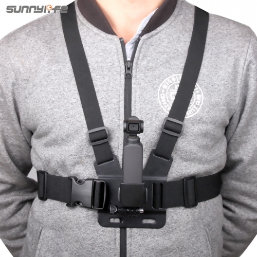 Sunnylife 오즈모포켓 체스트마운트 가슴 스트랩 밴드 어댑터 OSMO POCKET Chest Band Strap Belt Adapter