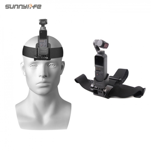 Sunnylife 오즈모포켓 헤드마운트 헤드 스트랩 밴드 어댑터 OSMO POCKET Head Band and Adapter