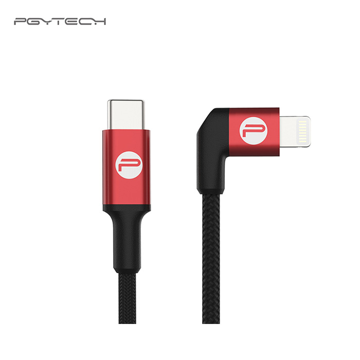 오즈모액션 라이트닝 케이블 65cm 아이폰,아이패드 호환  PGYTECH Type-C to Lightning Cable 65cm