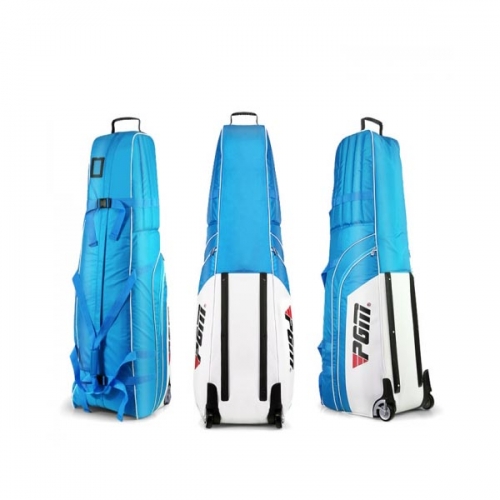 바퀴달린 명품 프리미엄 골프백 방수커버 골프 항공백 항공커버 트래블 골프백 Folding travel golf bag with wheel