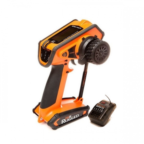 스펙트럼 최신형 5채널 조종기 Spektrum DX5 Rugged DSMR TX Orange w/SR515 DSMR 5 CH Receiver 수신기 포함 세트-오렌지 한정버전