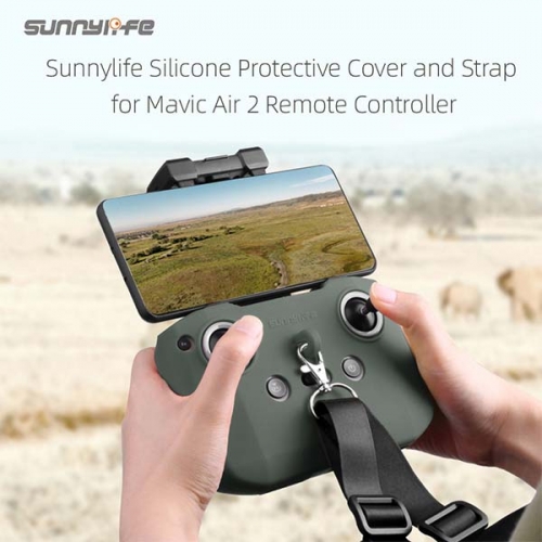 매빅에어2 악세사리 조종기 보호커버 스트랩 랜야드 Mavic Air 2 Remote Controller Silicone Protective Cover with Strap