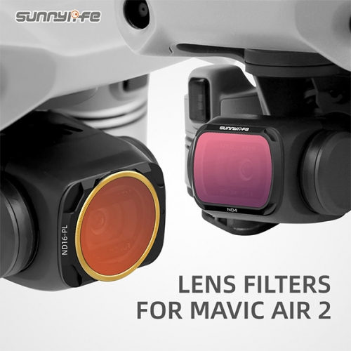 매빅 에어2 렌즈 필터 4종 세트 악세사리 UV CPL ND4 ND8 Mavic Air 2 filter kits Sunnylife