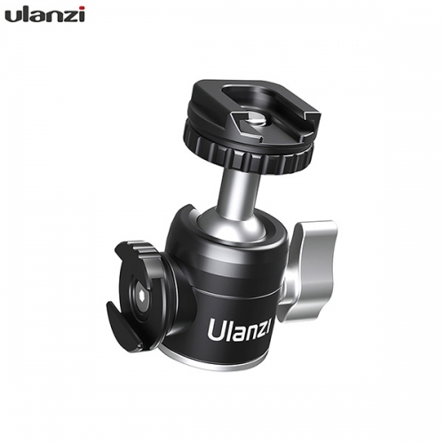 울란지 카메라 스마트폰 확장형 삼각대 셀카봉 볼헤드 Ulanzi Extend Tripod Ballhead Dual Cold Shoe