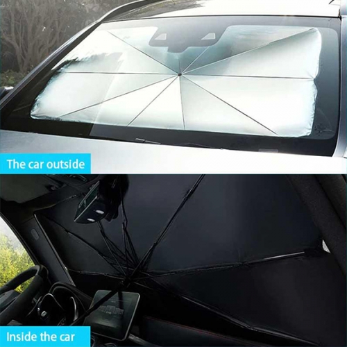 자동차 햇빛가리개 편리한 여름용품 파라솔 우산 Car Sunshade Cover UV Sun