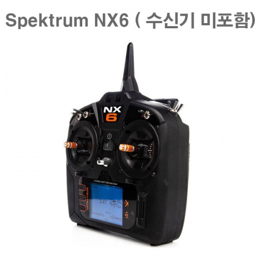 스펙트럼 6채널 항공 조종기 수신기 미포함 NX6 Spektrum NX6 6-Channel Transmitter Only