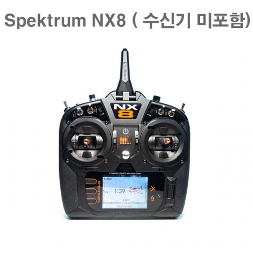 스펙트럼 8채널 항공 조종기 수신기 미포함 NX8 SPEKTRUM 8 Channel DSMX Transmitter Only