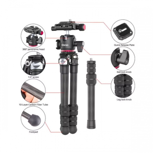 울란지 카본파이버 삼각대 모노포드 카메라 용품 Tripod 다기능 삼각대 트리포드 카메라 악세사리