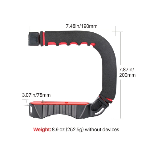 카메라 유그립프로 DSLR 핸들그립 Ulanzi U-Grip Pro DSLR카메라 유 그립 프로 핸들 촬영 용품 손잡이 도구 악세사리