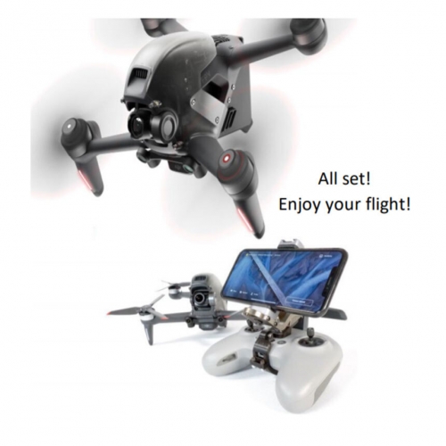 DJI FPV 조종기 스마트폰 태블릿 거치대 홀더 용품 악세사리 레이싱드론 LifThor 노르웨이