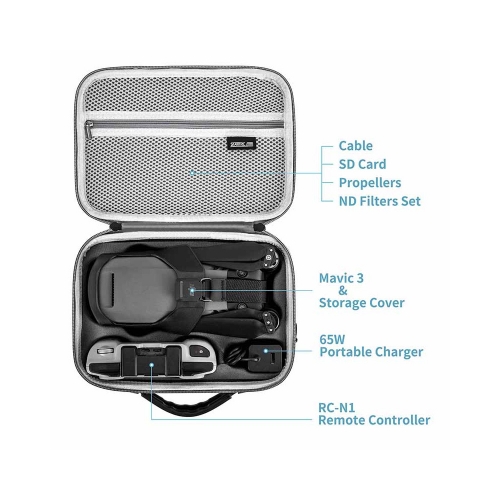 DJI 매빅3 숄더 휴대용 케이스 전용 가방 백 콤보 용품 악세사리
