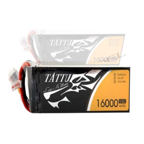 농업용 방제 드론 배터리 TATTU 16000mAh 15c 22.2V 6셀 Lipo Battery