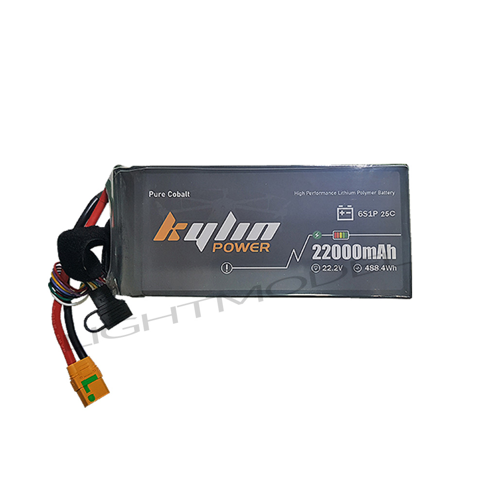 22000mAh 6S 농업용 방제드론 KYLIN 25C 22.2V LiPo Battery