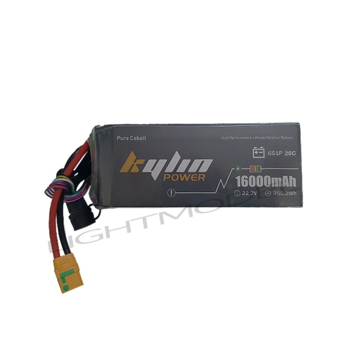 16000mAh 6S 농업용 방제드론 KYLIN 25C 22.2V LiPo Battery