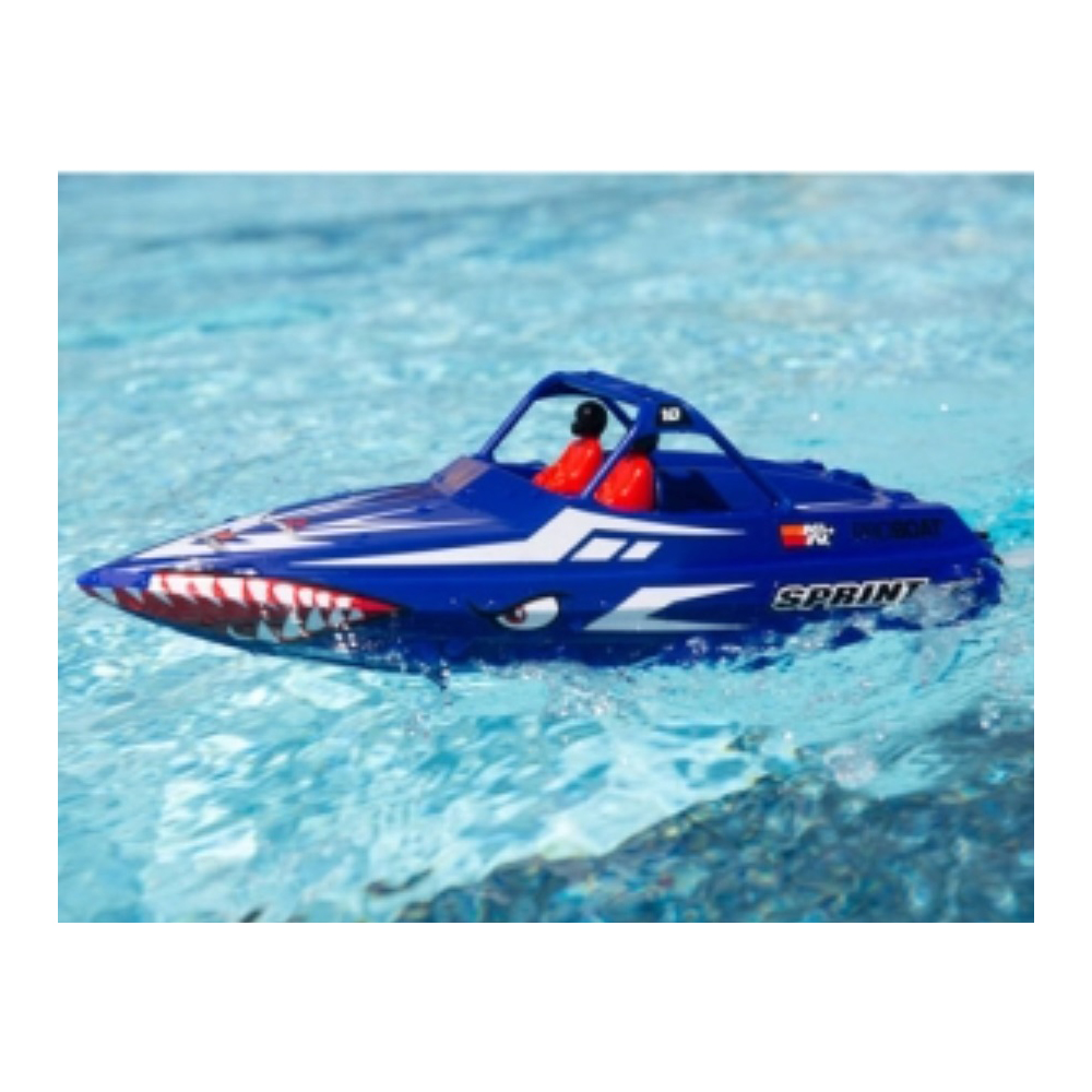 Sprintjet 9-inch Self-Right Jet Boat RTR Blue 프로보트