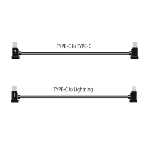 DJI 드론 조종기 데이터 케이블 30cm 갤럭시 타입c to Lightning 아이폰
