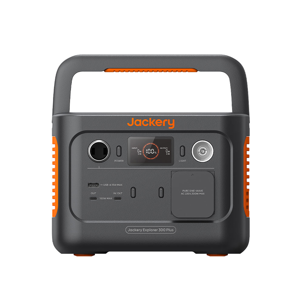 Jackery 휴대용 파워뱅크 300 Plus 캠핑 용품 차박 낚시 휴대용 배터리