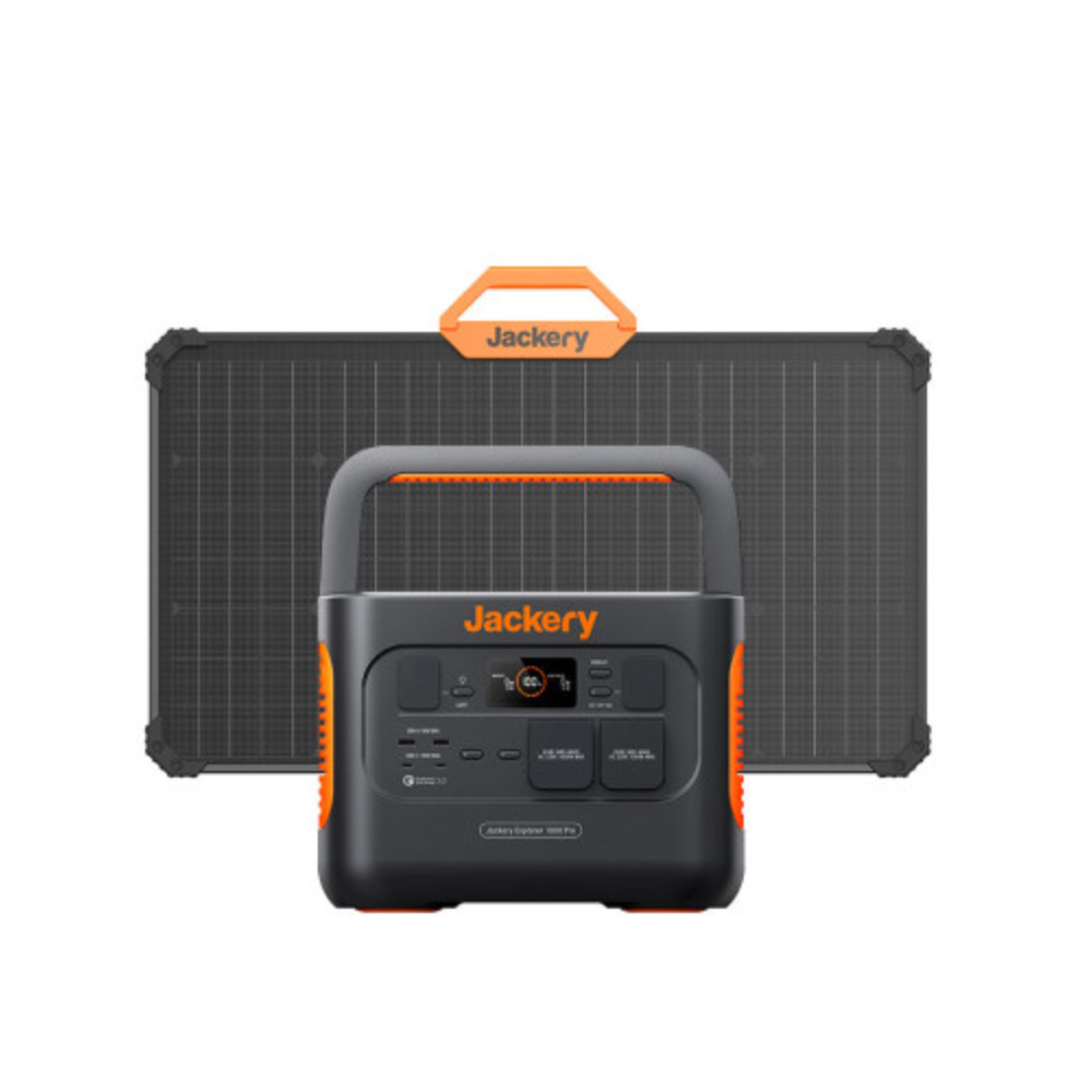 Jackery 휴대용 파워뱅크 1000 pro+태양광패널 80W 캠핑 차박 낚시 배터리