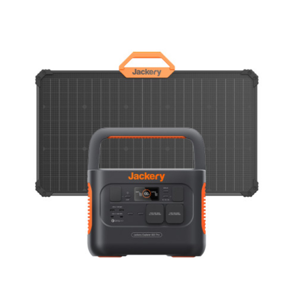 Jackery 휴대용 파워뱅크 800 pro+태양광패널 80W 캠핑 차박 낚시 배터리