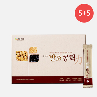 내몸의발효콩력(力)(3.5gx45포)-5박스