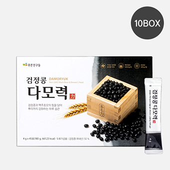 검정콩 다모력(4gX45포)-10박스[맥주효모, 비오틴 함유]