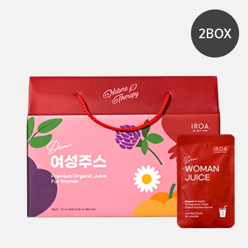 과채음료 디어여성주스(70ml*30포)-2박스