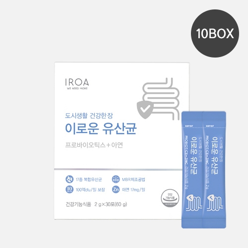 이로운 유산균(2gX30포)-10박스[건강기능식품]