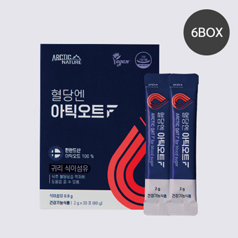 혈당엔 아틱오트F (2gx30포)-6박스