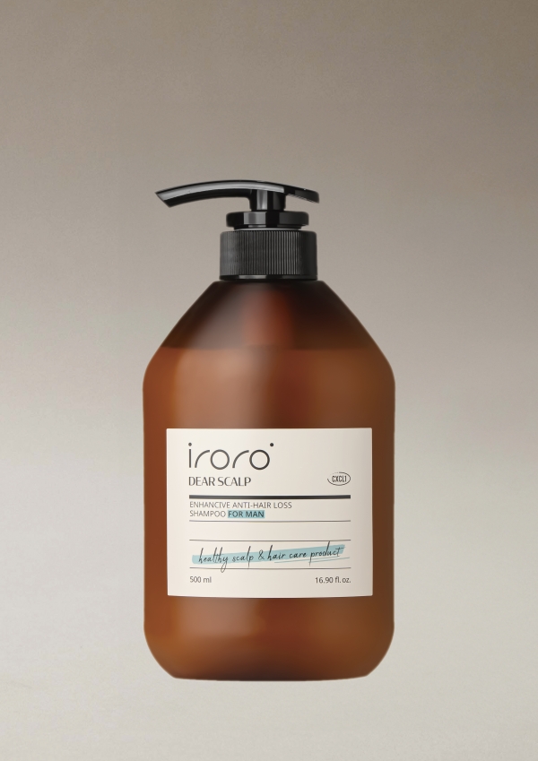 이로로 디어스칼프 샴푸 남성용 500ml