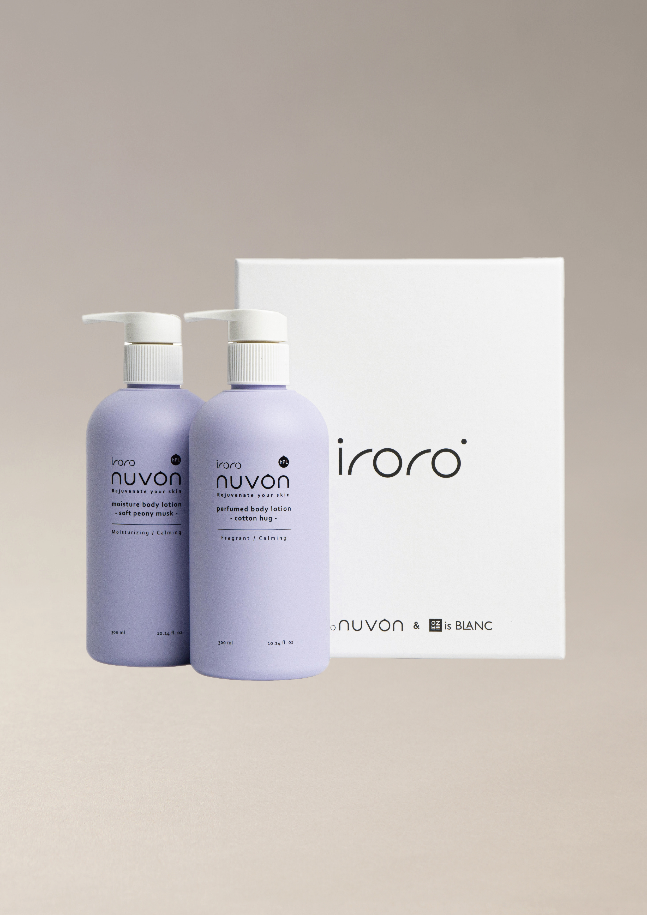 iroro nuvon 바디케어 2종 세트