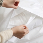 1+1 코튼렛 순면 화이트 호텔식 자루형 베개커버