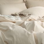 코튼렛 호텔침구 광폭 고밀도 순면 16수 바이오워싱 광목 이불커버 세트 SS