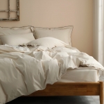 코튼렛 호텔침구 광폭 고밀도 순면 16수 바이오워싱 광목 이불커버 세트 SS