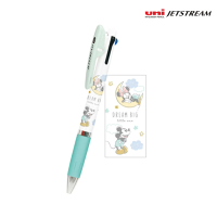 유니 제트스트림 3색 캐릭터 볼펜 0.5mm 미키 미니
