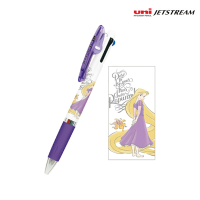 디즈니 제트스트림 3색 캐릭터 볼펜 라푼젤 0.5mm