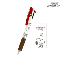 스누피 제트스트림 3색 볼펜 스누피 해피 쿠키 0.5mm