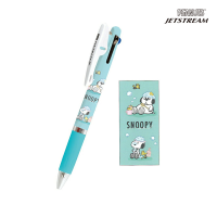 스누피 제트스트림 3색 볼펜 스누피 포카포카 0.5mm