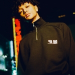 Half Zip Sweat_Black