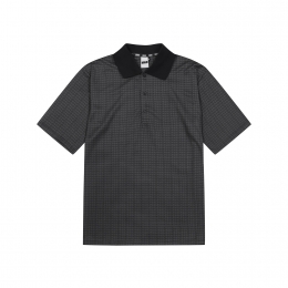 Whim Vertical Pattern Shirt_Dark grey