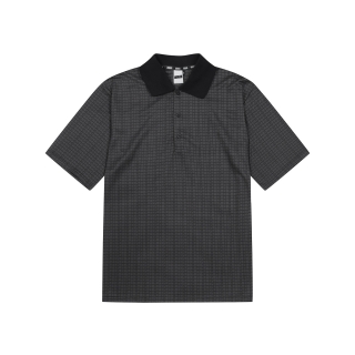 Whim Vertical Pattern Shirt_Dark grey